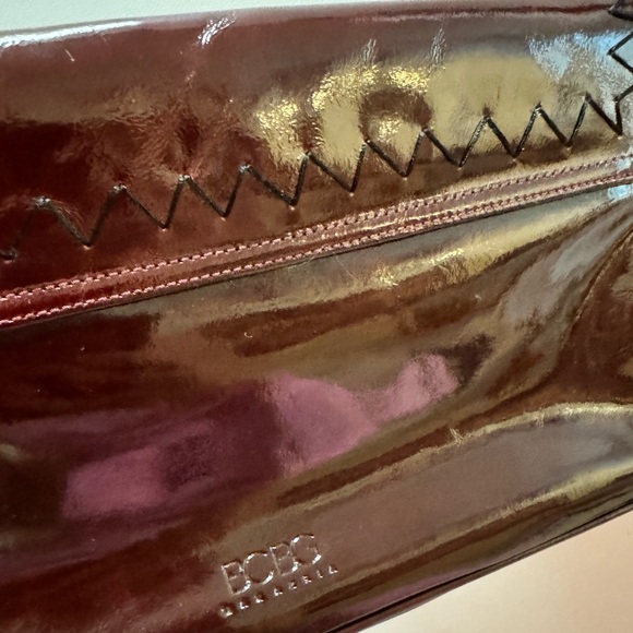 BCBG Max Azria Vintage Leather Shoulder Bag - Picture 3 of 8